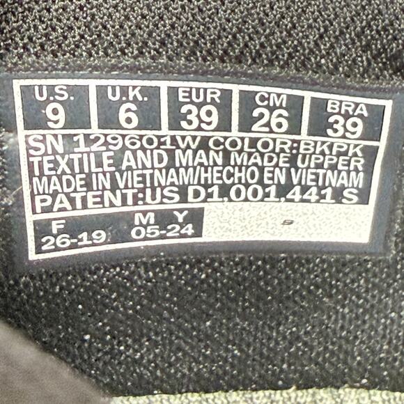 Skechers Max Cushioning Elite 2.0 Womens Size 9 Wide Running Shoes Black Pink - Picture 9 of 9